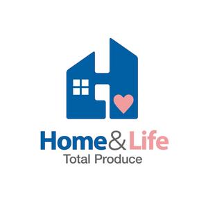 atomgra (atomgra)さんの「Home＆Life　Total　Produce　（㈱住生活総合企画）」のロゴ作成への提案