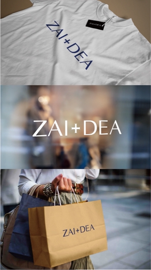 drkigawa (drkigawa)さんのオリジナルブランド『ZAI＋DEA』のロゴを作成してください。（商標登録予定なし）への提案