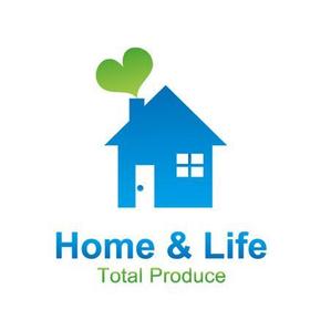 さんの「Home＆Life　Total　Produce　（㈱住生活総合企画）」のロゴ作成への提案