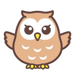 yellow_frog (yellow_frog)さんの福祉系サービスのふくろうのキャラクターデザインへの提案