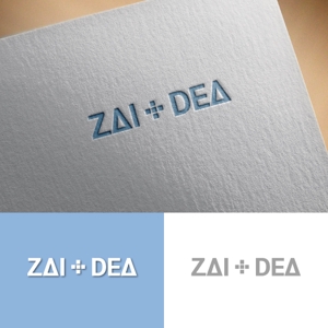 【活動休止中】karinworks (karinworks)さんのオリジナルブランド『ZAI＋DEA』のロゴを作成してください。（商標登録予定なし）への提案