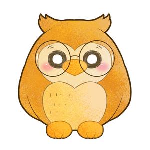 EMIMÜ(エミム) (EMIMU-Lan_cers-)さんの福祉系サービスのふくろうのキャラクターデザインへの提案