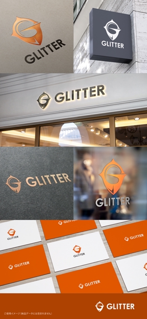 shirokuma_design (itohsyoukai)さんの新規法人設立「GLITTER」のロゴへの提案