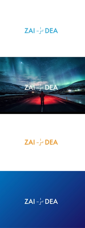 red3841 (red3841)さんのオリジナルブランド『ZAI＋DEA』のロゴを作成してください。（商標登録予定なし）への提案