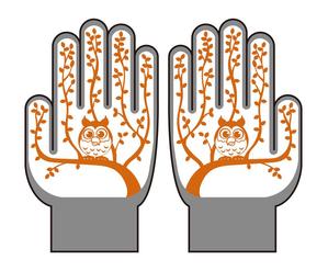 abi_sadaさんのDIYに使うカラフル軍手の内側（手のひら側）デザインへの提案