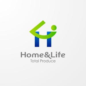 ＊ sa_akutsu ＊ (sa_akutsu)さんの「Home＆Life　Total　Produce　（㈱住生活総合企画）」のロゴ作成への提案