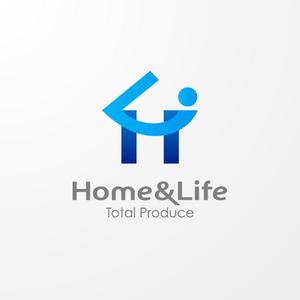 ＊ sa_akutsu ＊ (sa_akutsu)さんの「Home＆Life　Total　Produce　（㈱住生活総合企画）」のロゴ作成への提案