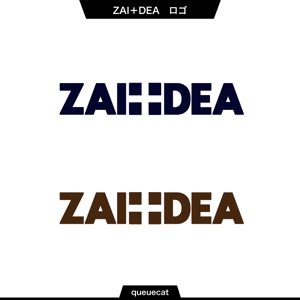 queuecat (queuecat)さんのオリジナルブランド『ZAI＋DEA』のロゴを作成してください。（商標登録予定なし）への提案