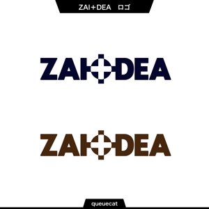 queuecat (queuecat)さんのオリジナルブランド『ZAI＋DEA』のロゴを作成してください。（商標登録予定なし）への提案
