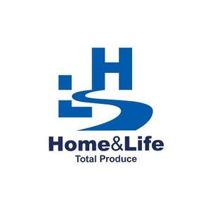 arizonan5 (arizonan5)さんの「Home＆Life　Total　Produce　（㈱住生活総合企画）」のロゴ作成への提案