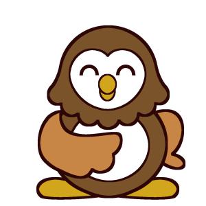 菜の花 (nanohana_hif)さんの福祉系サービスのふくろうのキャラクターデザインへの提案