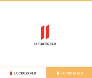 動画サムネ職人 (web-pro100)さんの新規建築６階建てオフィスビル名称「ＬＵＣＲＯＳＳ　ＢＬＤ」（ラクロス　ビルディング）のロゴへの提案