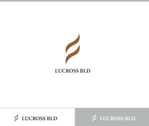 動画サムネ職人 (web-pro100)さんの新規建築６階建てオフィスビル名称「ＬＵＣＲＯＳＳ　ＢＬＤ」（ラクロス　ビルディング）のロゴへの提案
