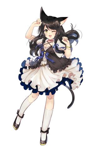 uni (gearx)さんの猫の擬人化のキャラクターデザインへの提案