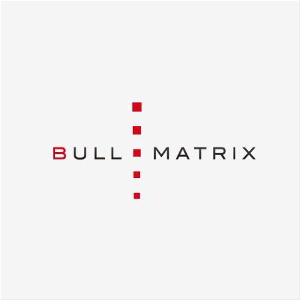 「BULL MATRIX」のロゴ作成