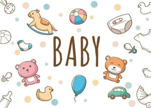 mimi.co (mimi-co)さんの出産祝いなどのギフトに同梱する手提げ袋のプリントデザインへの提案