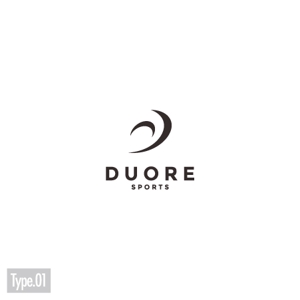 DECO (DECO)さんのフィットネスクラブ「DUORE sports」のロゴ、フォントデザイン募集！への提案