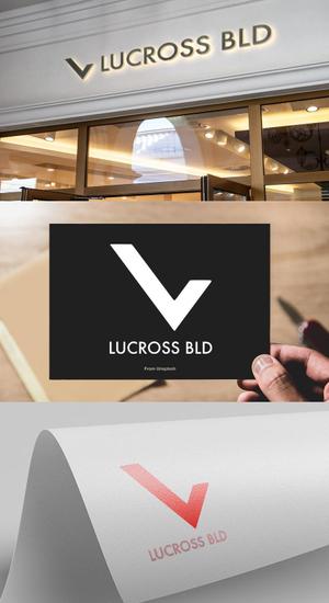 musaabez ()さんの新規建築６階建てオフィスビル名称「ＬＵＣＲＯＳＳ　ＢＬＤ」（ラクロス　ビルディング）のロゴへの提案