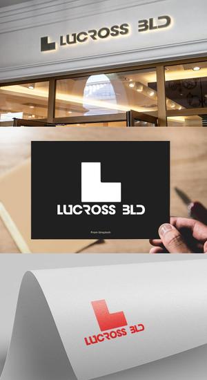 musaabez ()さんの新規建築６階建てオフィスビル名称「ＬＵＣＲＯＳＳ　ＢＬＤ」（ラクロス　ビルディング）のロゴへの提案