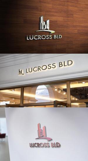 viracochaabin ()さんの新規建築６階建てオフィスビル名称「ＬＵＣＲＯＳＳ　ＢＬＤ」（ラクロス　ビルディング）のロゴへの提案