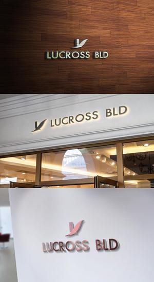 viracochaabin ()さんの新規建築６階建てオフィスビル名称「ＬＵＣＲＯＳＳ　ＢＬＤ」（ラクロス　ビルディング）のロゴへの提案