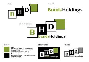 デザインオフィス　中商店 (ynaka48)さんの「株式会社ボンズ・ホールディングス」ロゴ、社章への提案