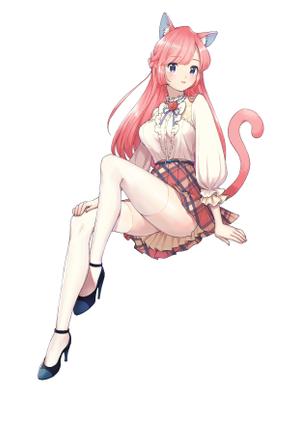 SAHARA (SAHARA1127)さんの猫の擬人化のキャラクターデザインへの提案