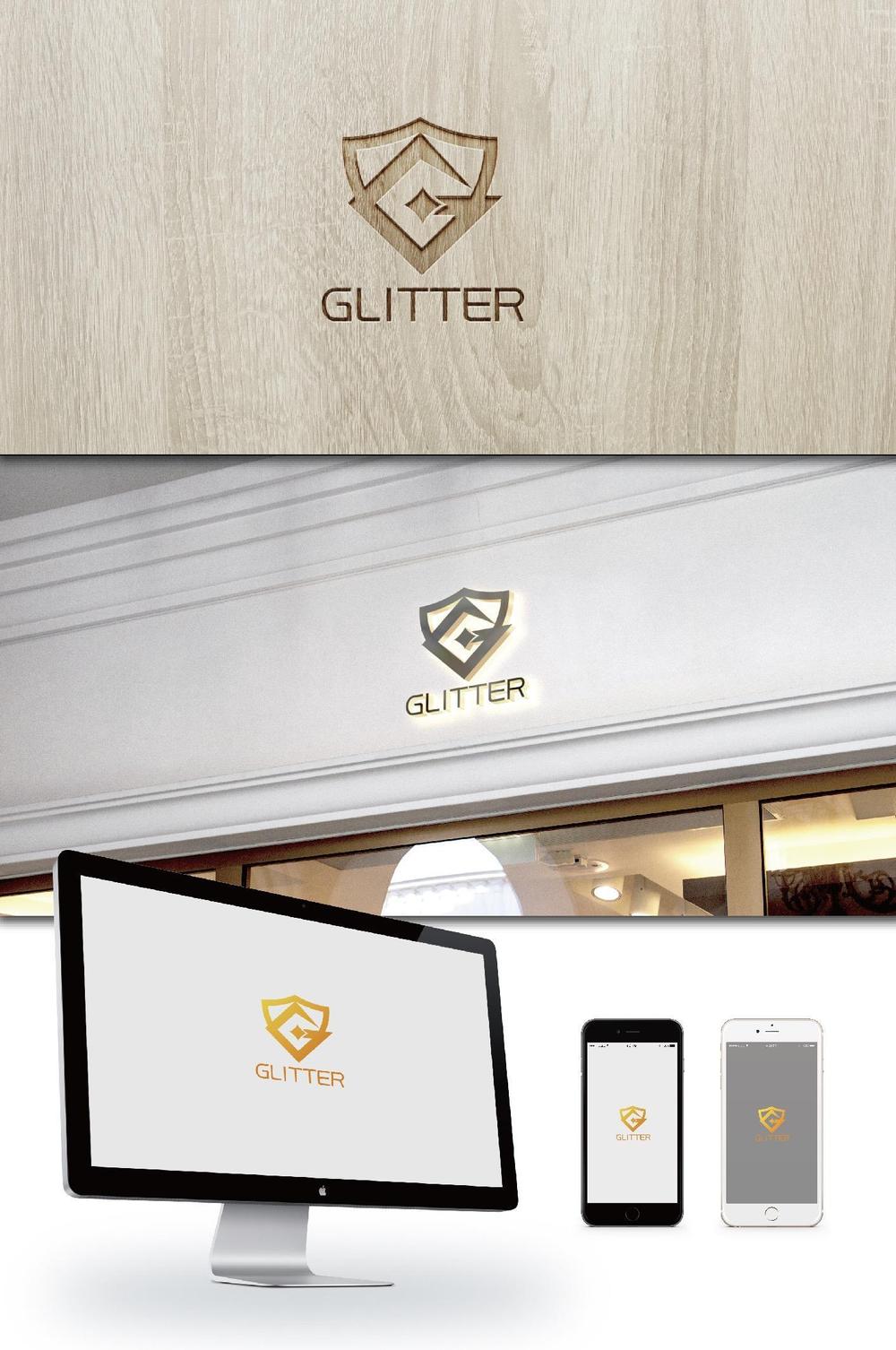 新規法人設立「GLITTER」のロゴ