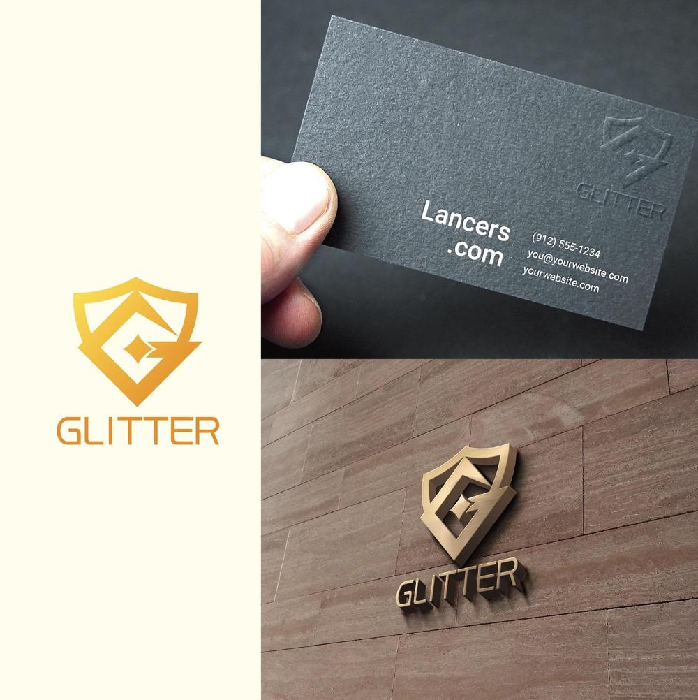 新規法人設立「GLITTER」のロゴ