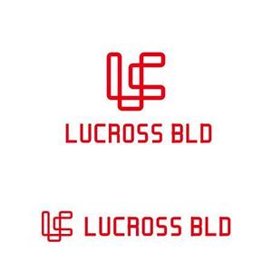 biton (t8o3b1i)さんの新規建築６階建てオフィスビル名称「ＬＵＣＲＯＳＳ　ＢＬＤ」（ラクロス　ビルディング）のロゴへの提案