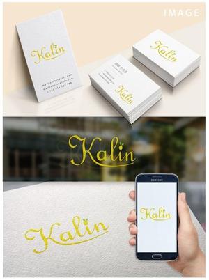 KR-design (kR-design)さんのボディメイクサロン「Kalin」のロゴへの提案