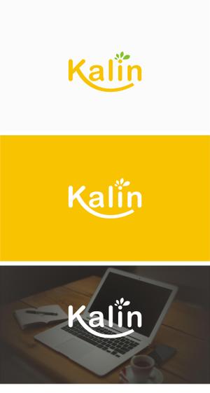 はなのゆめ (tokkebi)さんのボディメイクサロン「Kalin」のロゴへの提案
