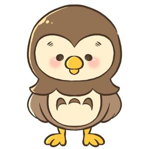 EMIMÜ(エミム) (EMIMU-Lan_cers-)さんの福祉系サービスのふくろうのキャラクターデザインへの提案