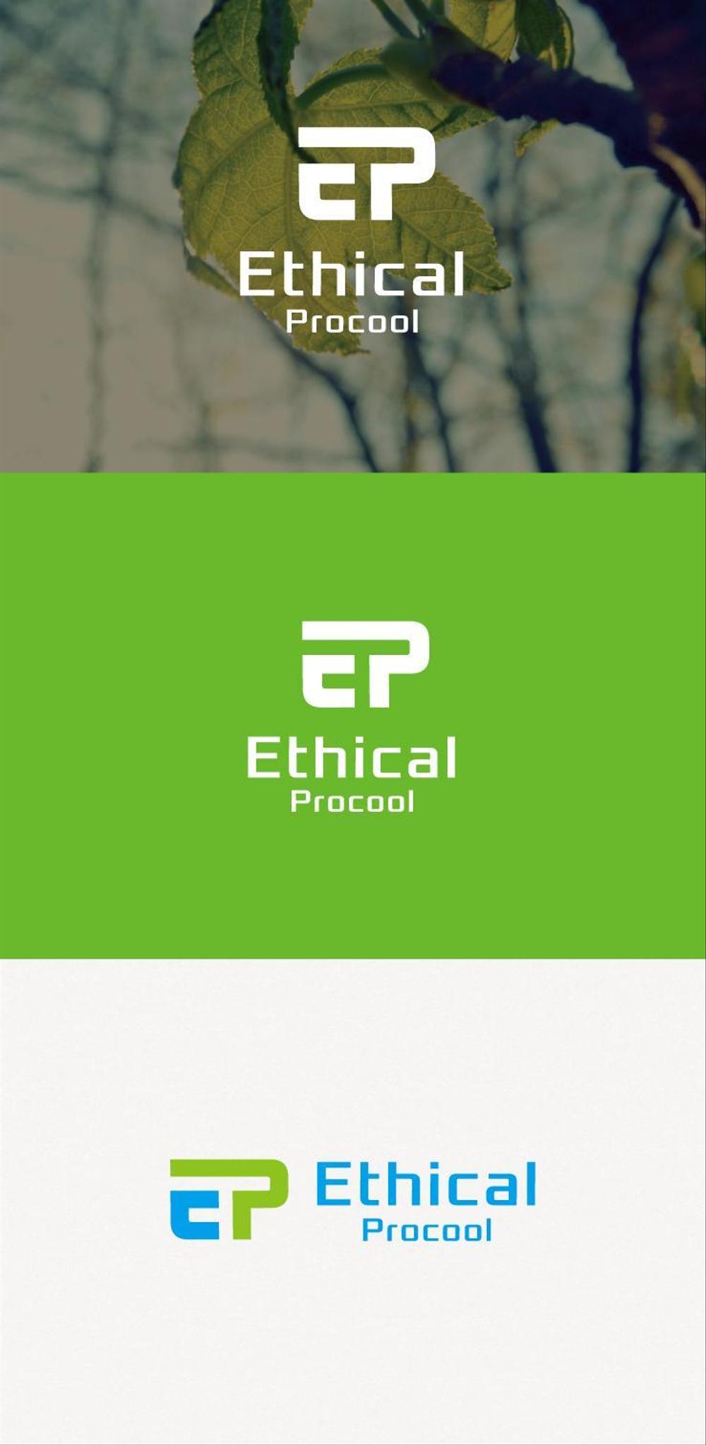 ブランド名　「Ethical Procool」のロゴ