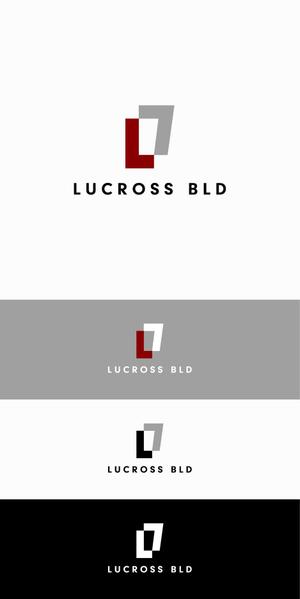 designdesign (designdesign)さんの新規建築６階建てオフィスビル名称「ＬＵＣＲＯＳＳ　ＢＬＤ」（ラクロス　ビルディング）のロゴへの提案
