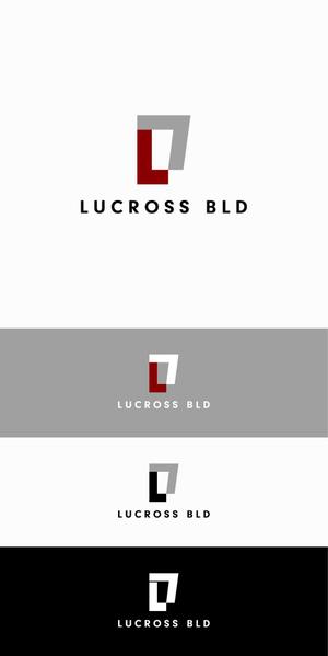 designdesign (designdesign)さんの新規建築６階建てオフィスビル名称「ＬＵＣＲＯＳＳ　ＢＬＤ」（ラクロス　ビルディング）のロゴへの提案