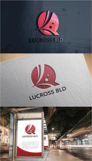 drkigawa (drkigawa)さんの新規建築６階建てオフィスビル名称「ＬＵＣＲＯＳＳ　ＢＬＤ」（ラクロス　ビルディング）のロゴへの提案