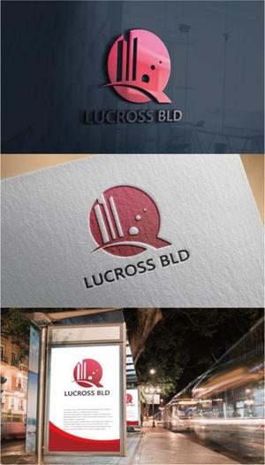 drkigawa (drkigawa)さんの新規建築６階建てオフィスビル名称「ＬＵＣＲＯＳＳ　ＢＬＤ」（ラクロス　ビルディング）のロゴへの提案