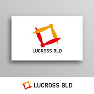 White-design (White-design)さんの新規建築６階建てオフィスビル名称「ＬＵＣＲＯＳＳ　ＢＬＤ」（ラクロス　ビルディング）のロゴへの提案