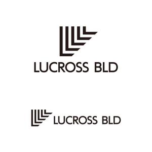 元気な70代です。 (nakaya070)さんの新規建築６階建てオフィスビル名称「ＬＵＣＲＯＳＳ　ＢＬＤ」（ラクロス　ビルディング）のロゴへの提案