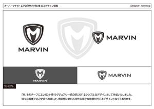 kometogi (kometogi)さんのカーパーツサイト エアロ 「MARVIN」 のロゴへの提案