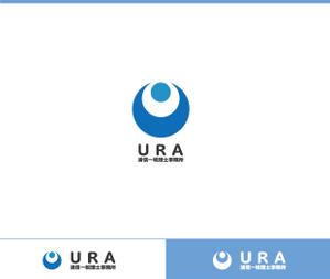 動画サムネ職人 (web-pro100)さんの税理士、不動産鑑定業者　「浦信一税理事務所/㈱URA」のロゴへの提案