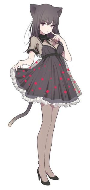haruco (obbapc)さんの猫の擬人化のキャラクターデザインへの提案