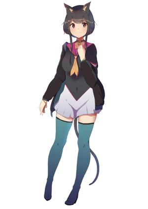 橋本 健太 (Murumi_Naturu)さんの猫の擬人化のキャラクターデザインへの提案