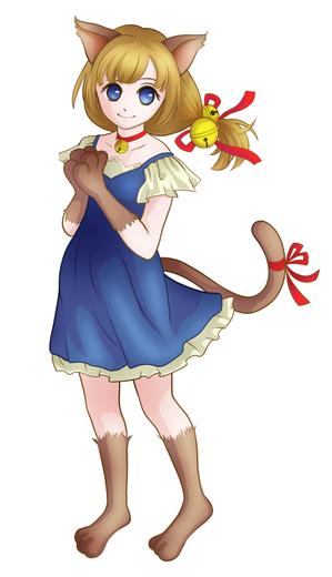 suu (suukko)さんの猫の擬人化のキャラクターデザインへの提案