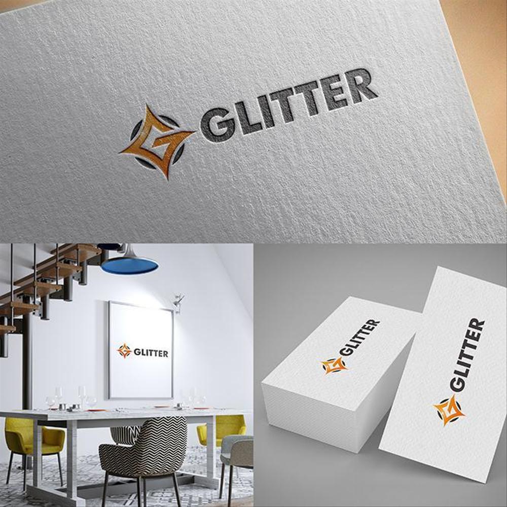 新規法人設立「GLITTER」のロゴ