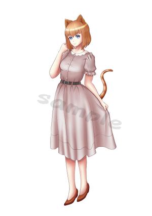 千石彩翔（せんごくあいと） (sengoku01)さんの猫の擬人化のキャラクターデザインへの提案