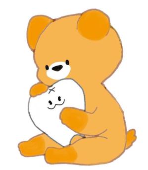 鵠 (rutu-2528)さんのクマ、シマウマのキャラクターデザイン　　歯科への提案