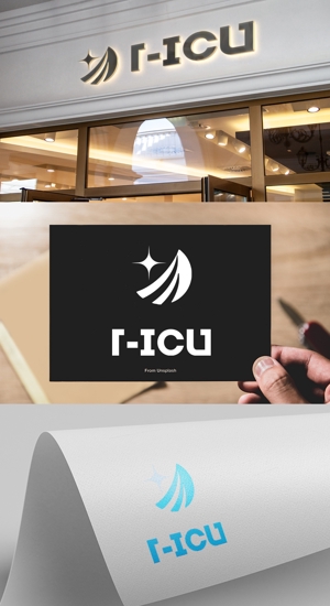 musaabez ()さんの遠隔集中治療支援サービスを提供する「株式会社T-ICU」のロゴへの提案