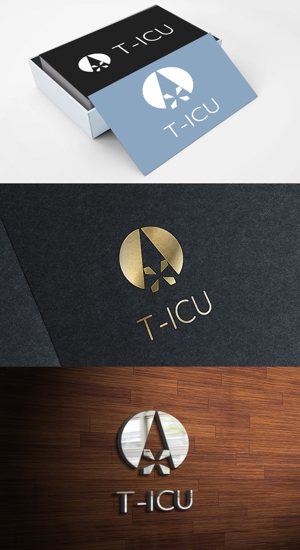 themisably ()さんの遠隔集中治療支援サービスを提供する「株式会社T-ICU」のロゴへの提案